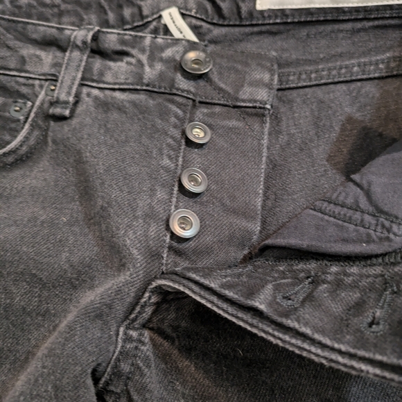 Rag & Bone black Frayed Jeans - Picture 9 of 15